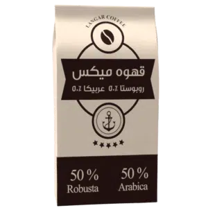 قهوه میکس 50/50 تخصصی قهوه لنگر