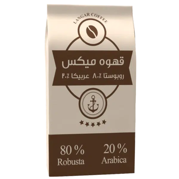قهوه میکس 80/20 تخصصی قهوه لنگر