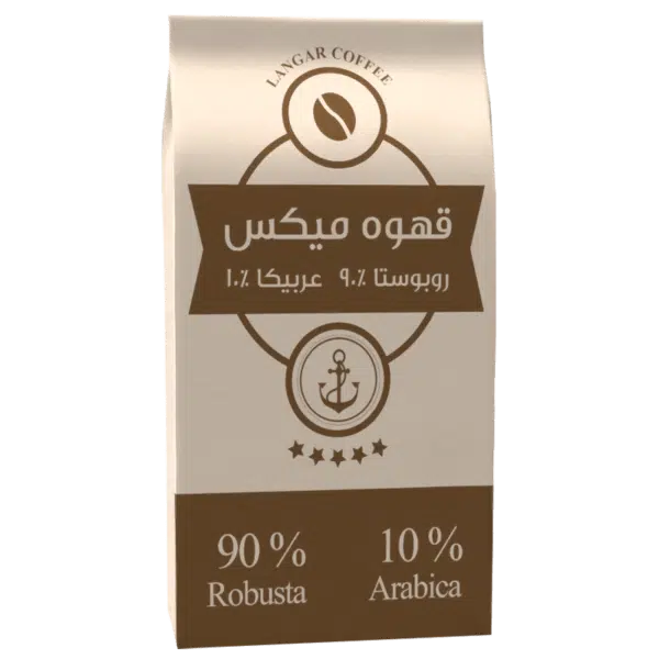 قهوه میکس 90/10 تخصصی قهوه لنگر